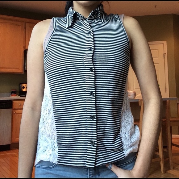 Xhilaration high-low cutt-off tunic - Picture 7 of 8